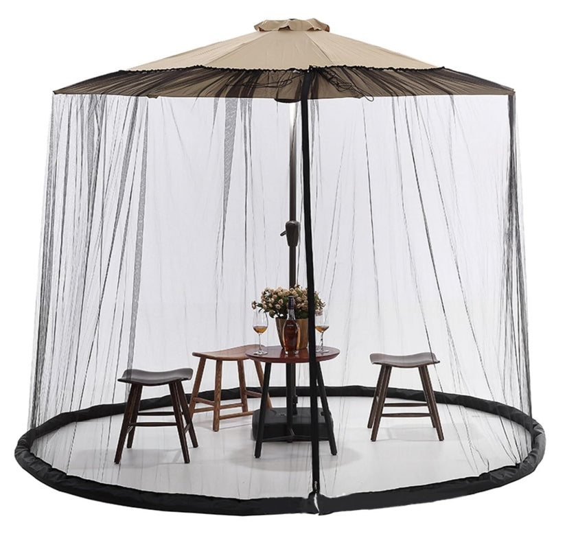 Patio Umbrella Mosquito Net Decorative Net Multifunction Decoration Accessory