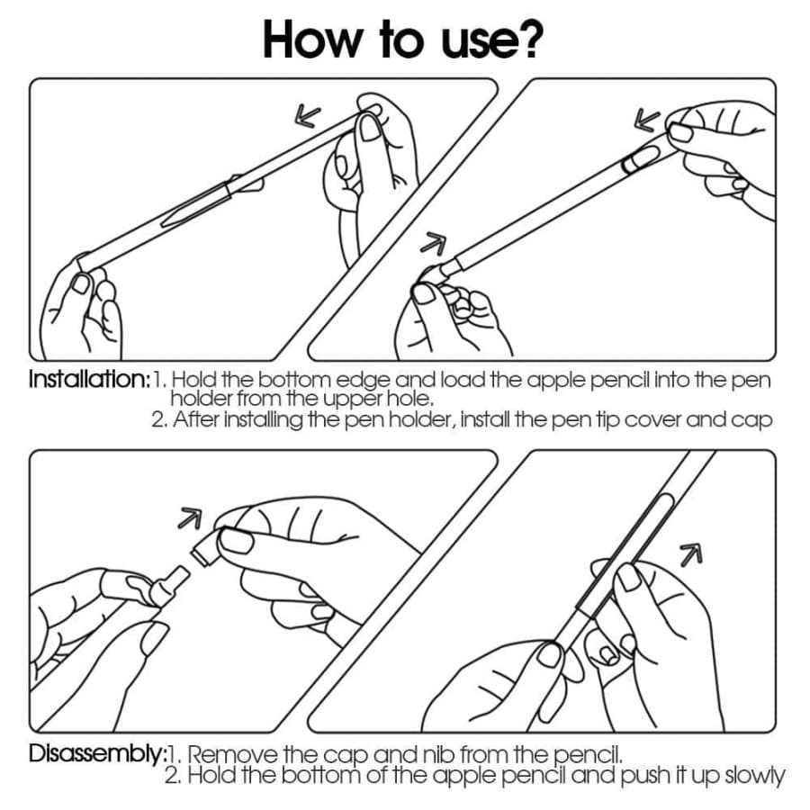 Apple Pencil Cover (1st Generation) - White