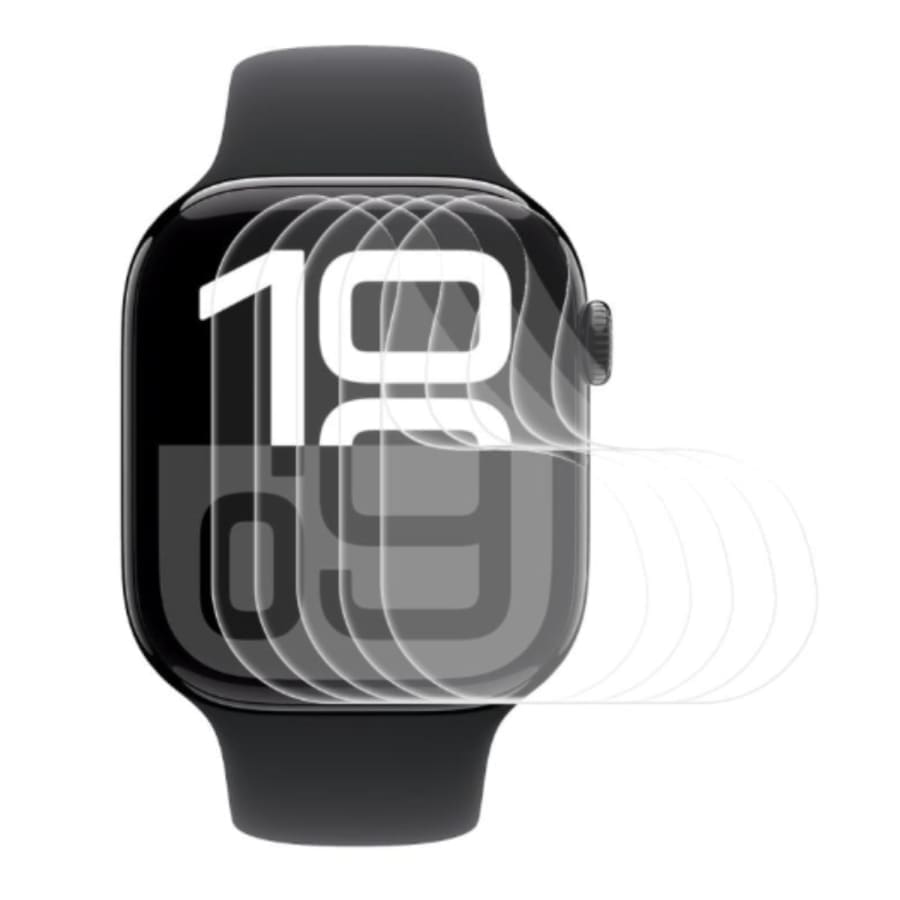 Hydrogel Screen Protectors for Apple Watch Series 10 (42mm) (Pack of 6)