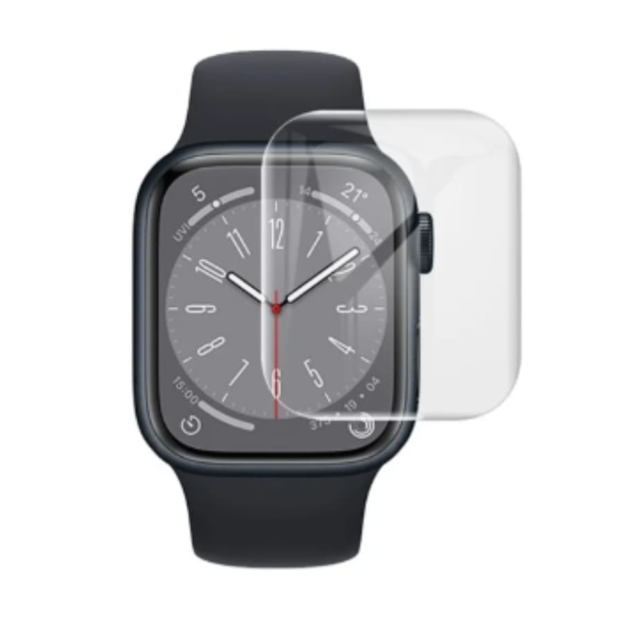 Hydrogel Screen Protectors for Apple Watch Series 8 (41mm) (Pack of 6)