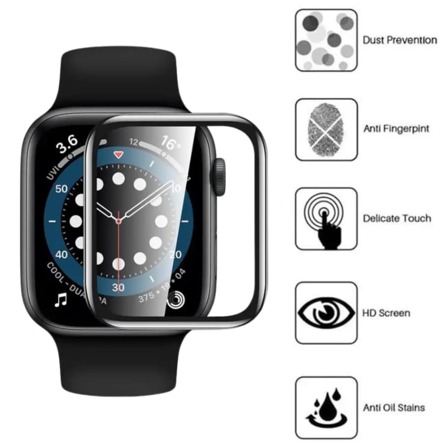 Screen Protectors for Apple Watch Series SE (2nd gen) (40mm) (Set of 2)