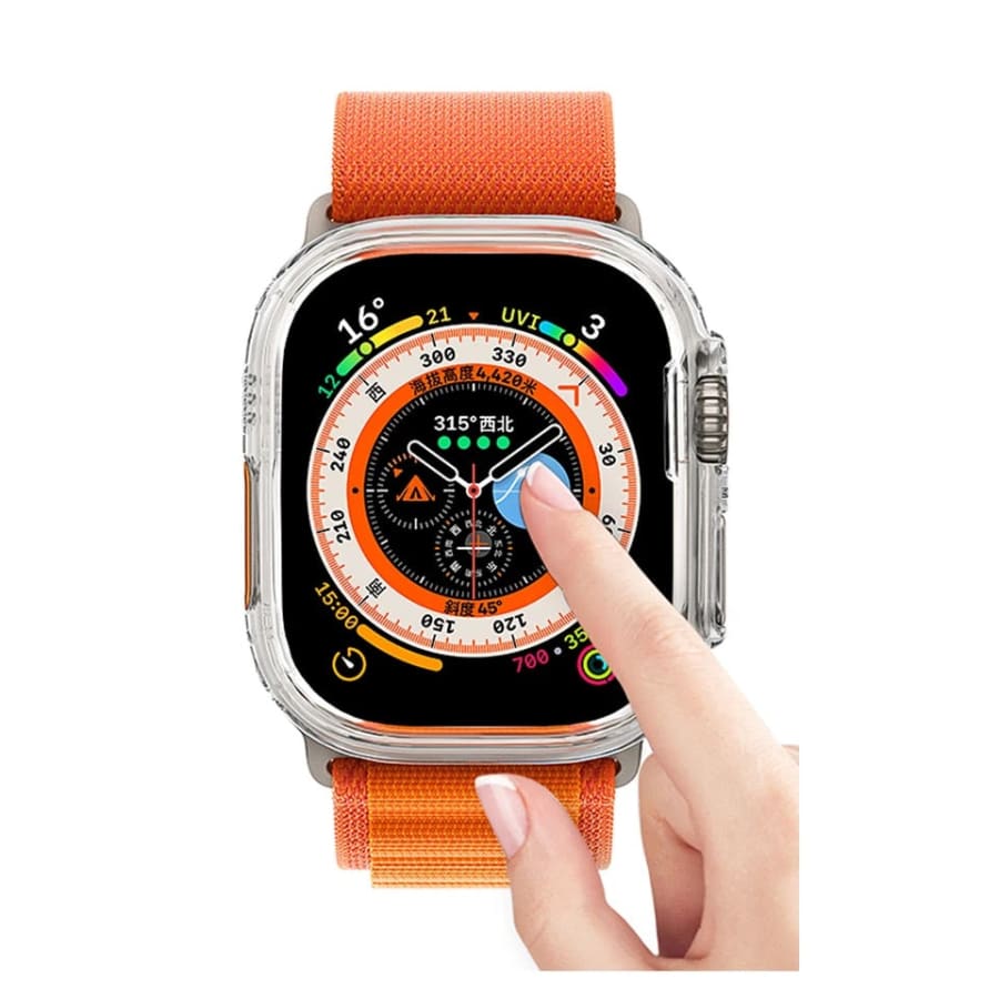 Protective Case for Apple Watch Ultra 2 (49mm) (Clear)