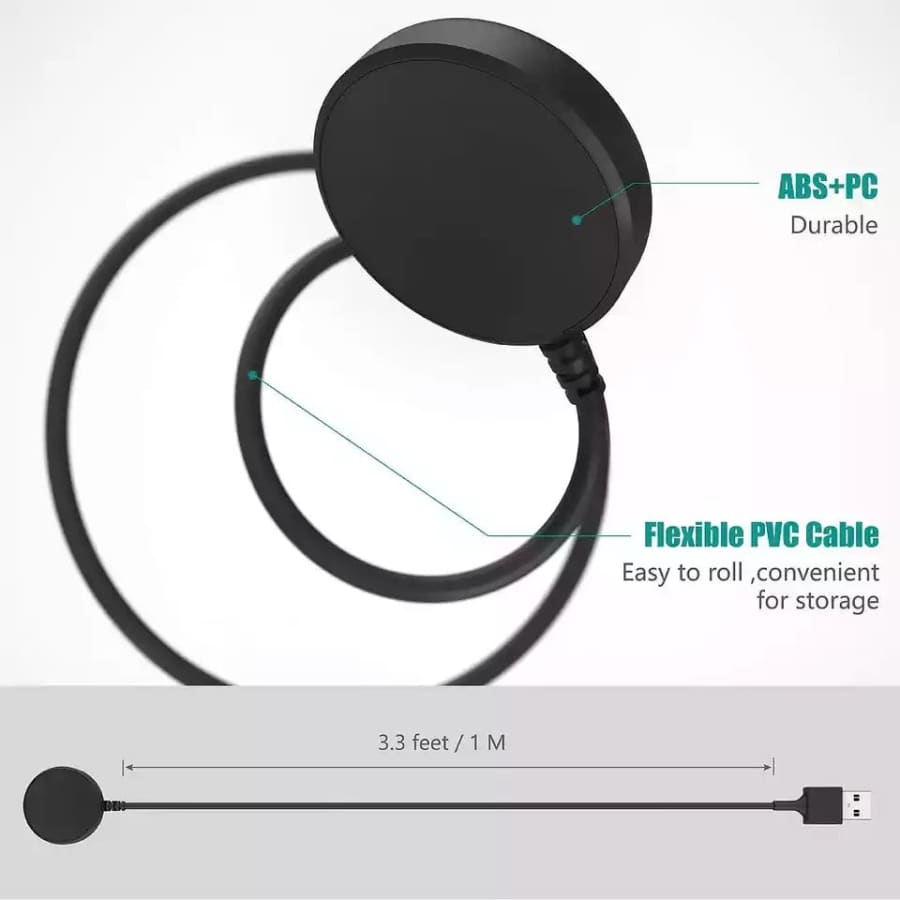 USB Wireless Charger for Apple Watch (Black)