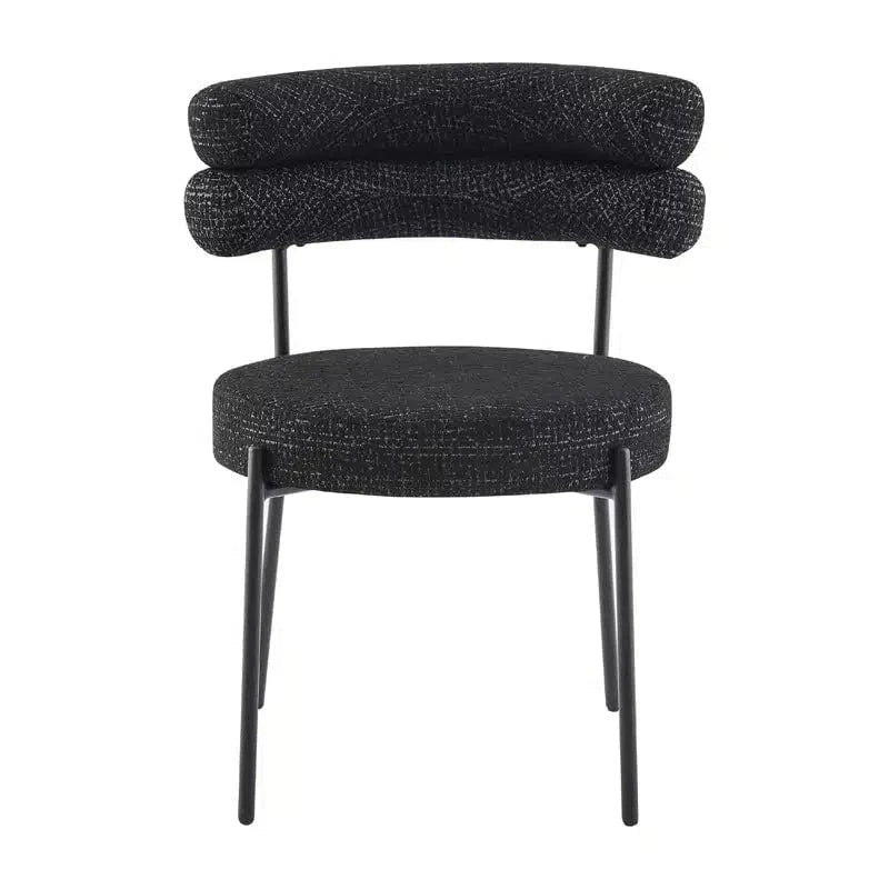 Axel Dining Chair - Black Fleck at online8 furniture store Auckland