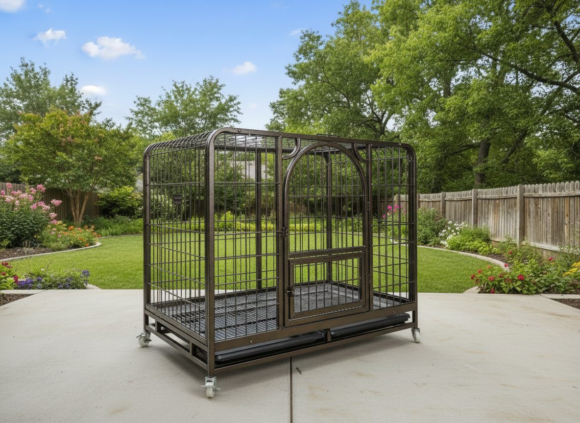 Super Large Pet Cage 125CM XXL Metal with Wheels