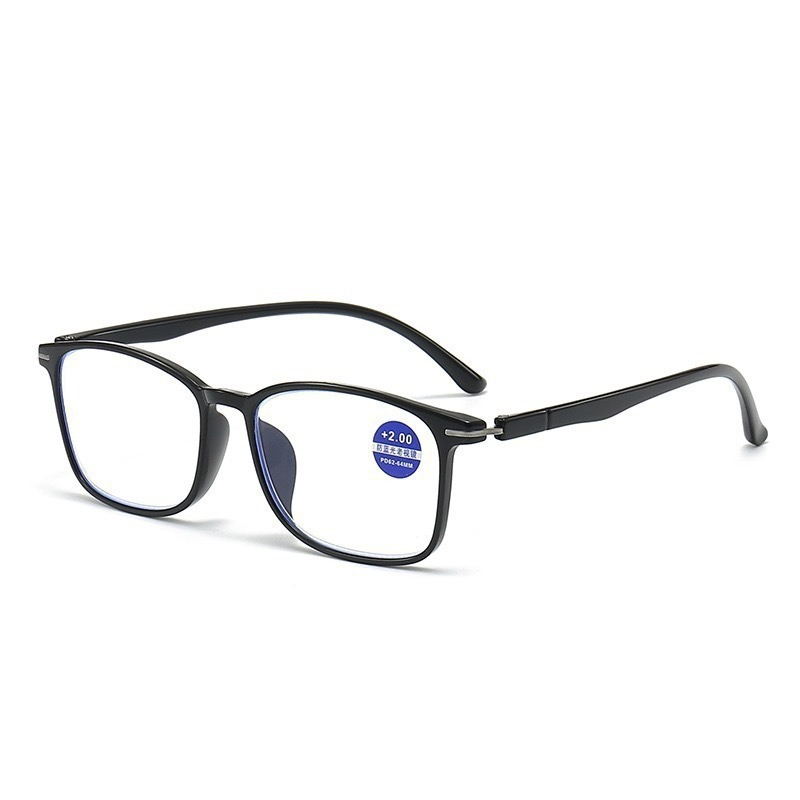 Reading Glasses Readers Rectangular Business Plastic Frame Unisex