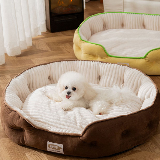 Dog Bed 80cm Large Dog Couch Thick & Warm