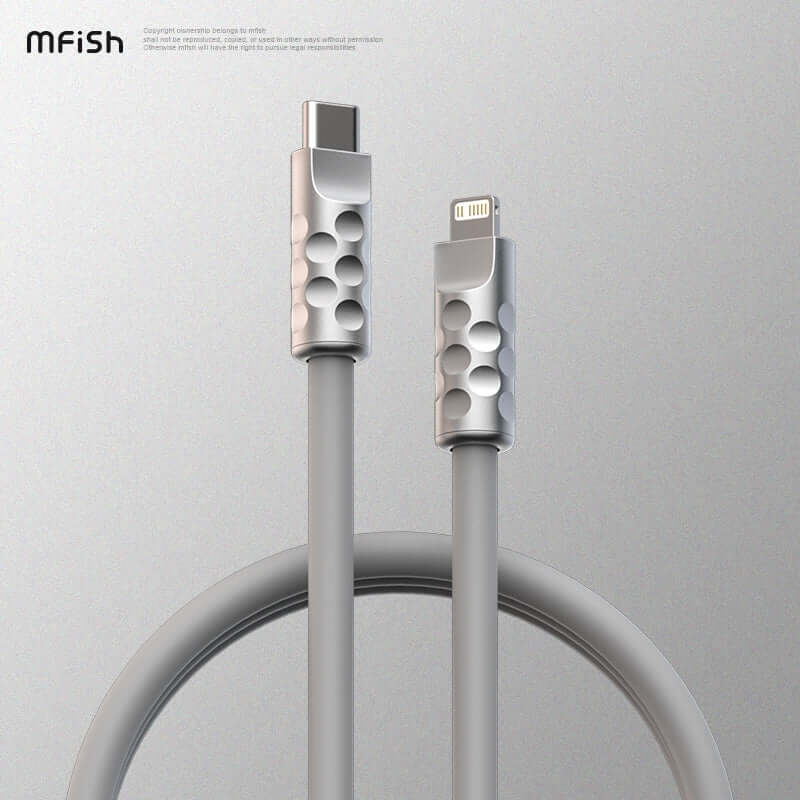 USB-C/Type-C to iP Lightning 30W Fast Charging Data Cable 1.5m