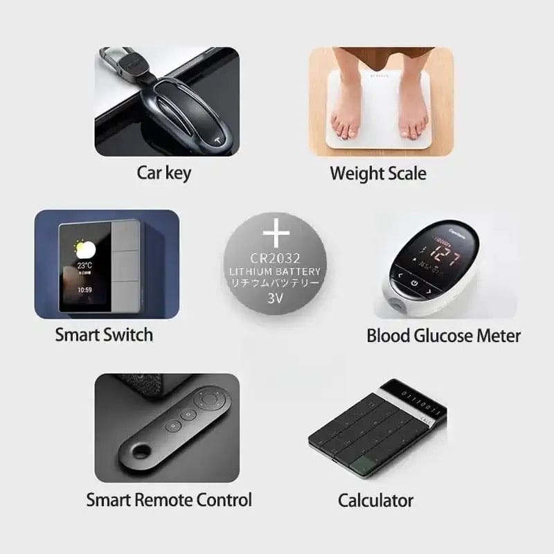 CR2032 Watch Batteries (5 Pack)