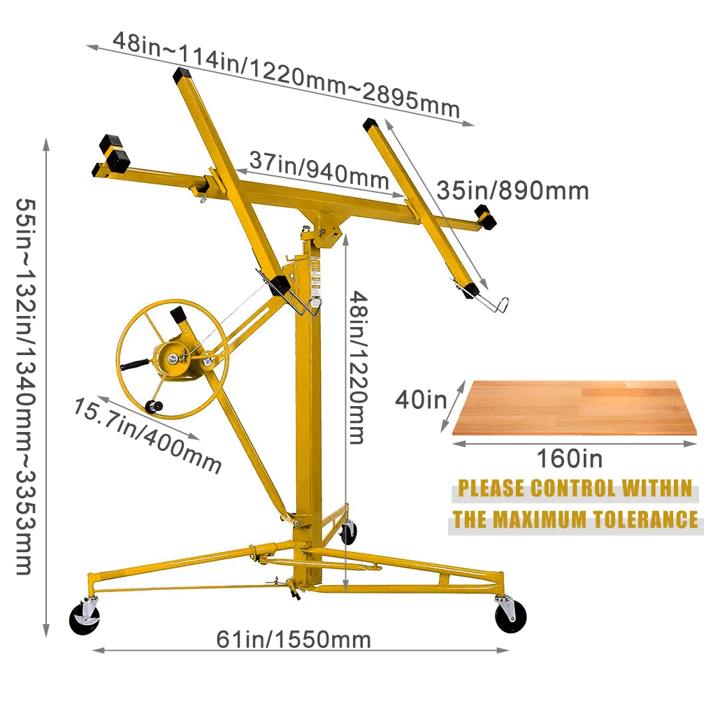 Drywall Lifter Drywall Panel Hoist