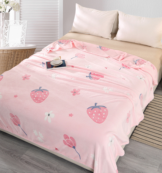 Throw Blankets for Couch & Bed Cozy Fuzzy Blanket Super Soft 200*230cm