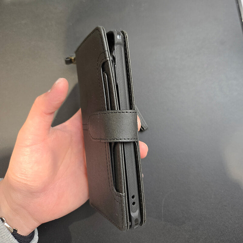 Thin Peak Series Genuine Leather Compatible with Samsung Note 10 2019 Case