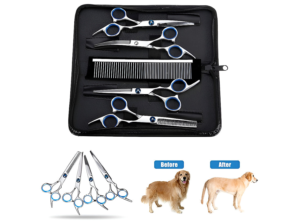 Hair Cutting Scissors Kit Dog Grooming Scissors