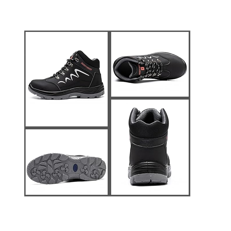 Work Safety Shoes Breathable Steel Cap Industrial Lightweight Construction