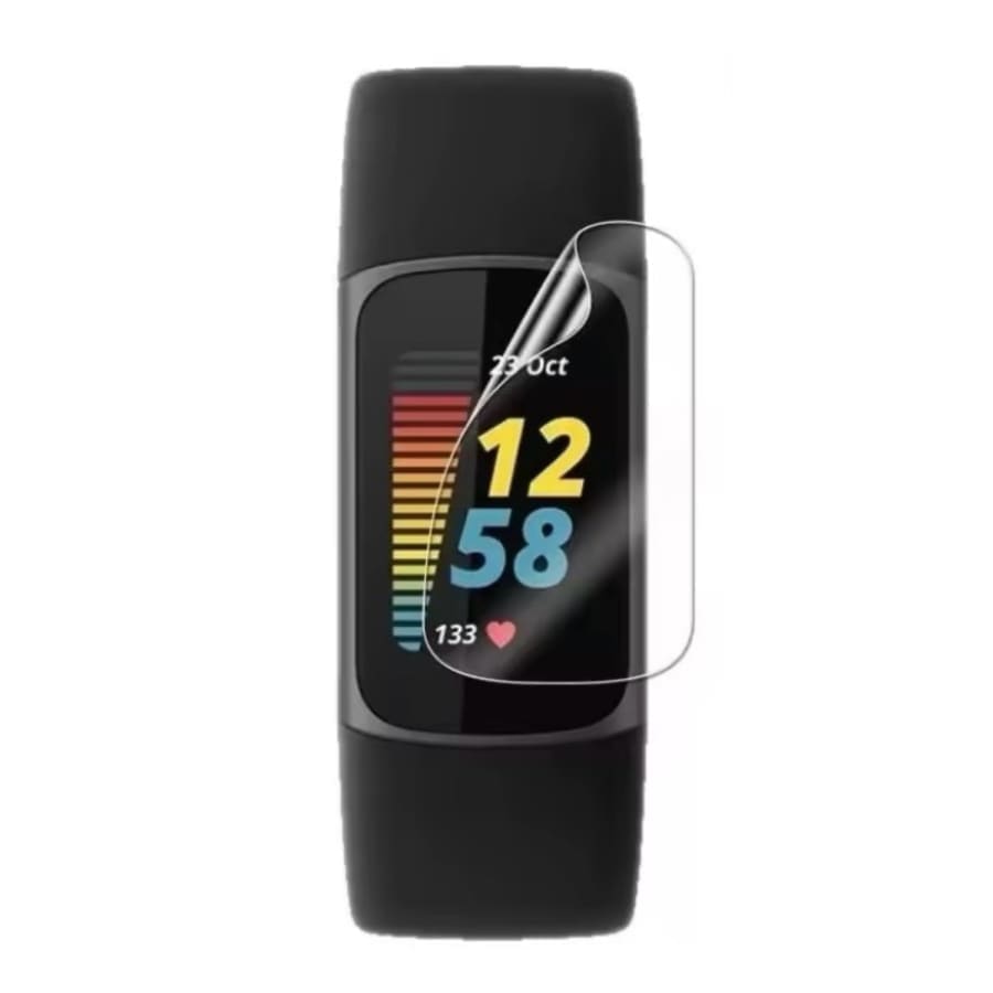 Watch Hydrogel Screen Protectors for Fitbit Charge 5 (Pack of 6)