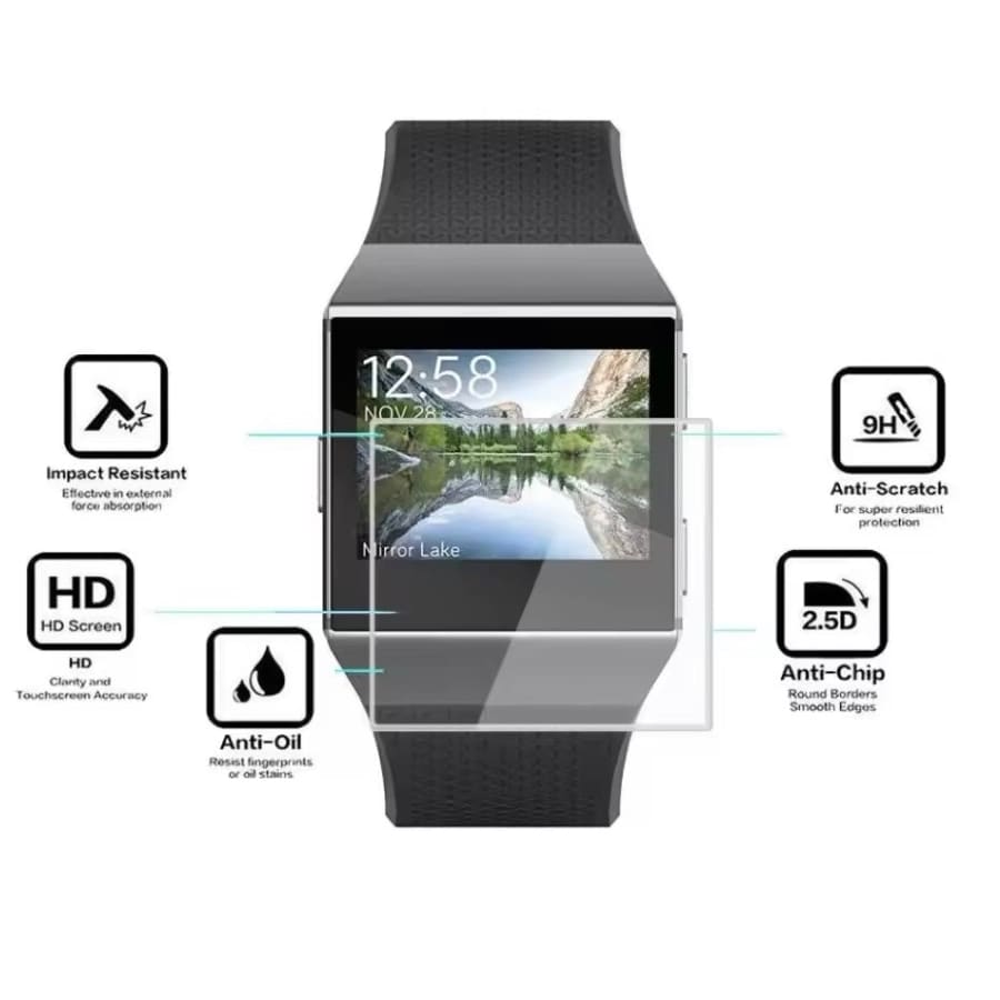 Screen Protectors for Fitbit Ionic (Pack of 2)