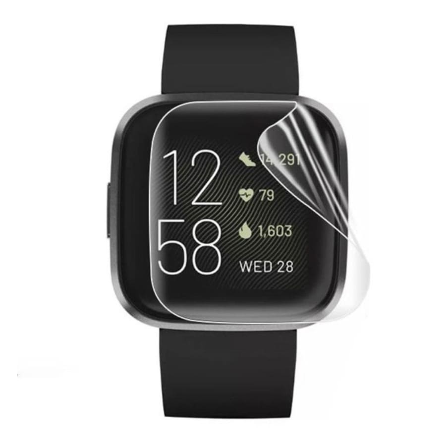 Hydrogel Screen Protectors for Fitbit Versa 2 (Pack of 6)