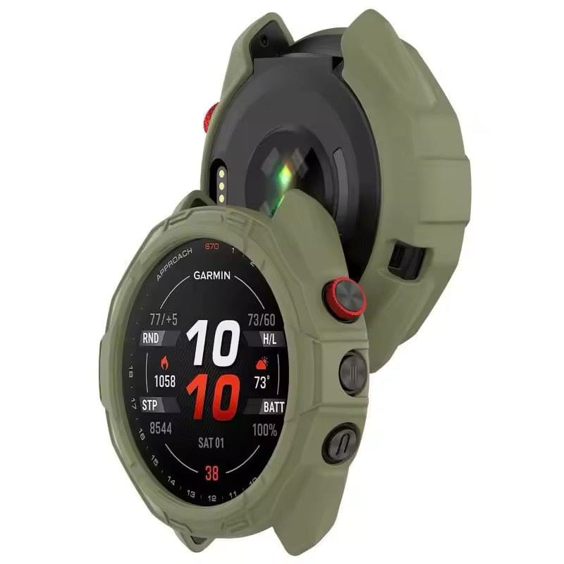 Protective Case for Garmin Approach S70 (42mm) (Green)
