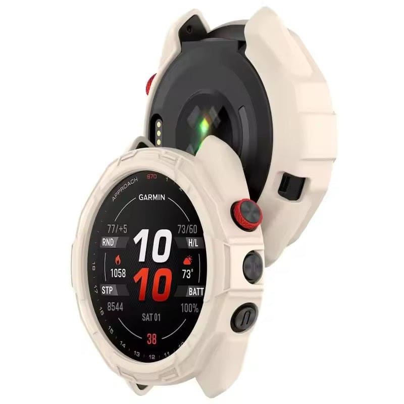 Protective Case for Garmin Approach S70 (42mm) (Ivory)
