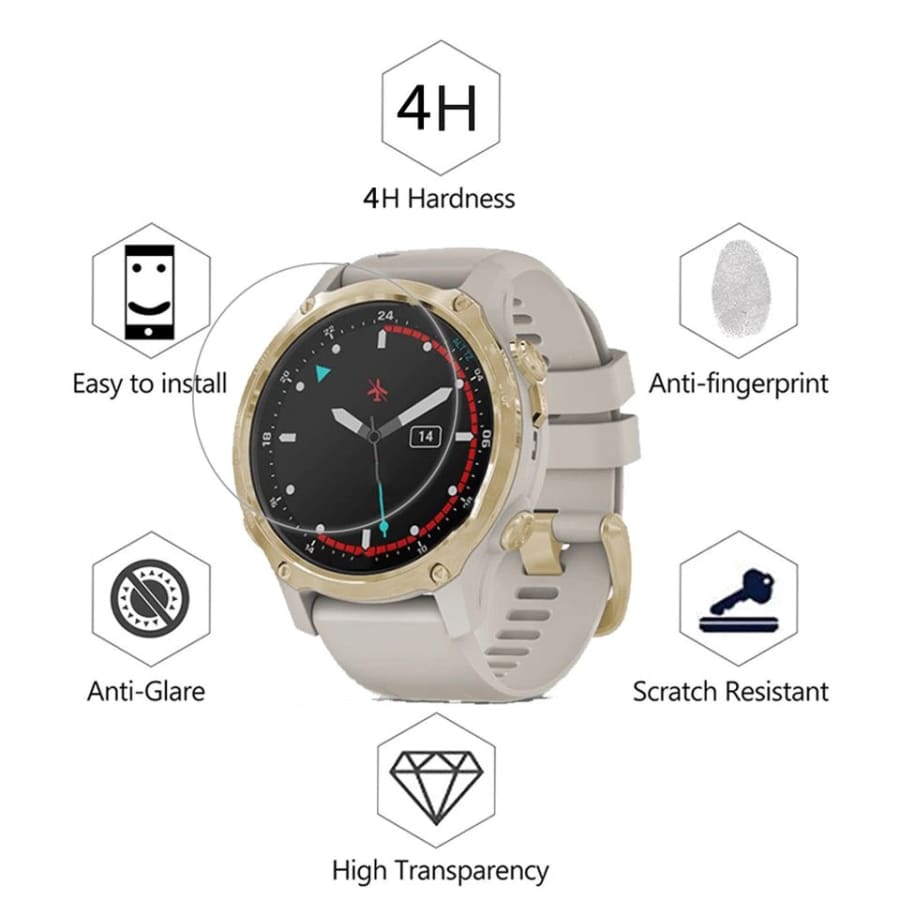 Screen Protector for Garmin Descent Mk2S