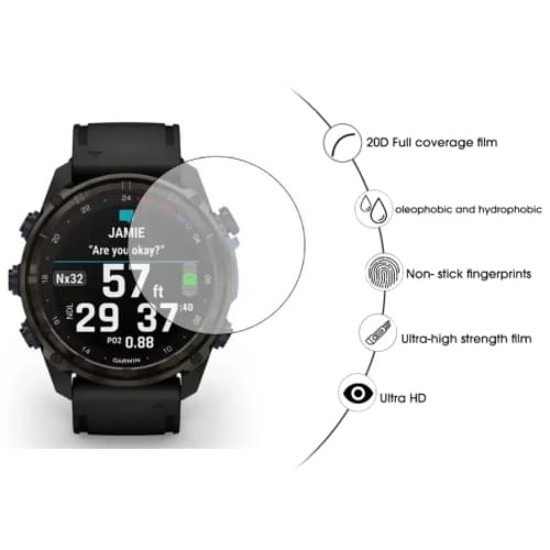Screen Protector for Garmin Descent Mk3i (43mm)