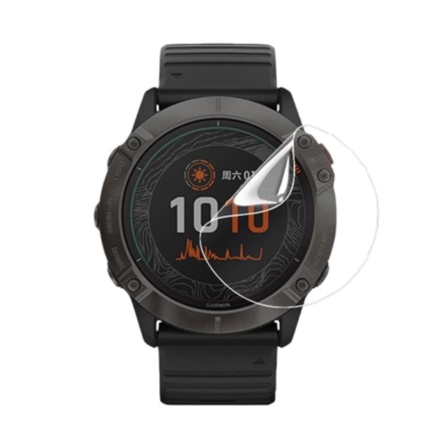Hydrogel Screen Protectors for Garmin fenix 6/6 Pro Series Watch (Pack of 6)