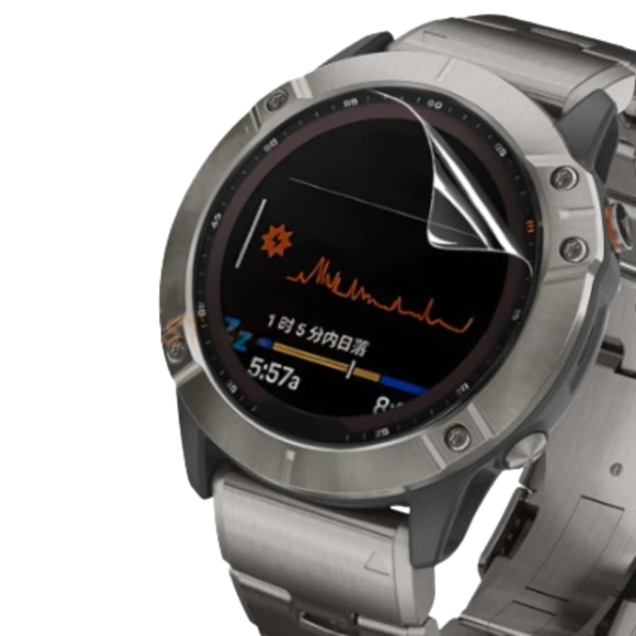 Hydrogel Screen Protectors for Garmin fenix 6X/6X Pro Series (Pack of 6)
