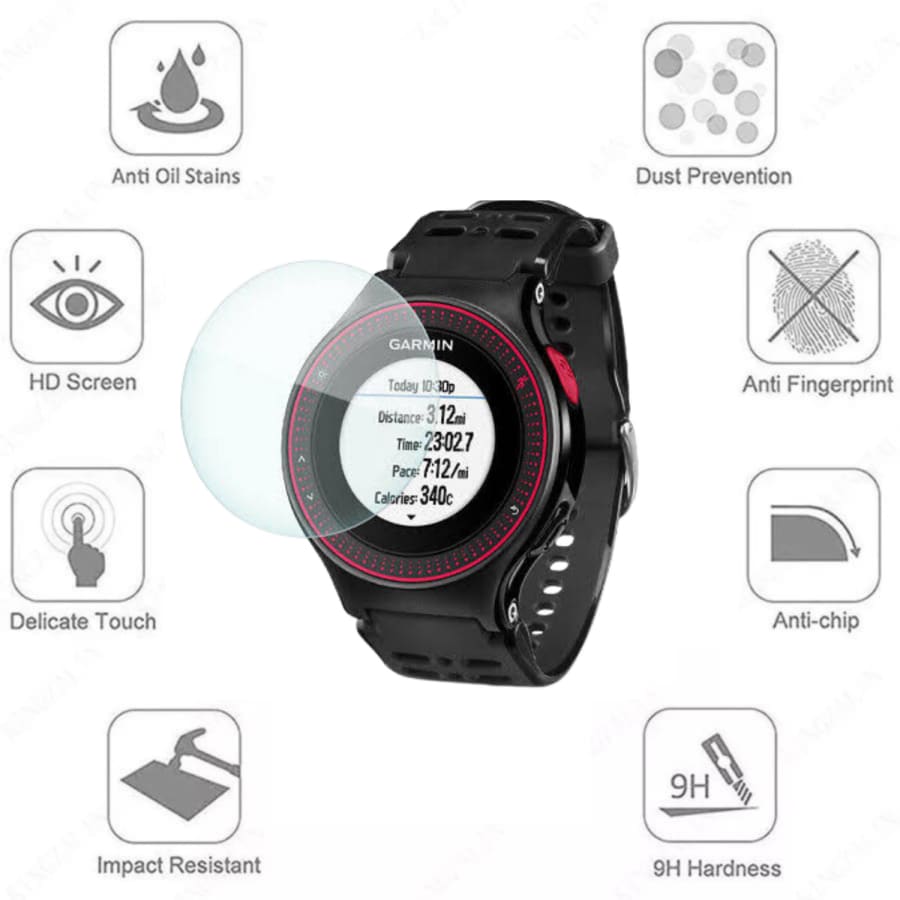 Screen Protectors for Garmin Forerunner 220 (Pack of 2)