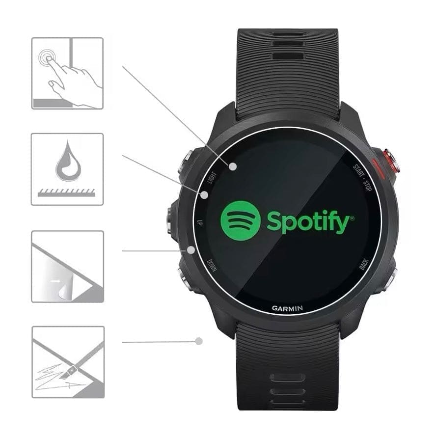 Garmin Forerunner 245 Series - Hydrogel Screen Protectors (Pack of 6)