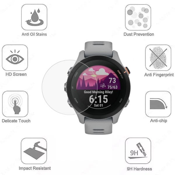 Screen Protector for Garmin Forerunner 255 Watch