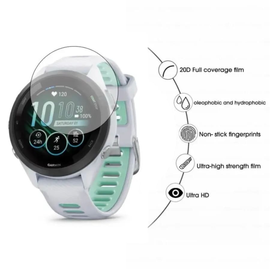 Screen Protector for Garmin Forerunner 265S Watch (Clear)