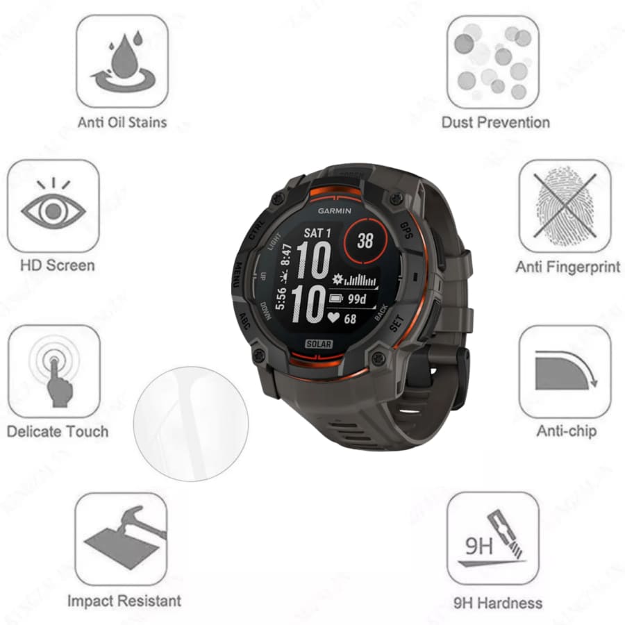Screen Protector for Garmin Instinct 3 (45mm)