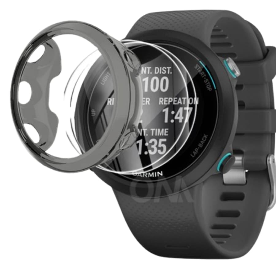 Protective Case for Garmin Swim (Black)