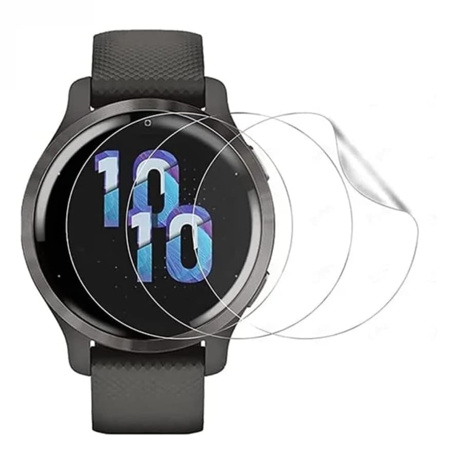 Hydrogel Screen Protectors for Garmin Venu 2 (Pack of 6)
