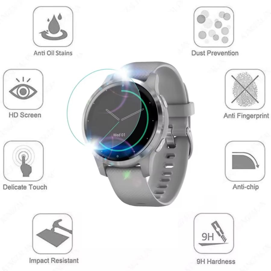 Garmin Vivoactive 5 Watch - Screen Protectors (Pack of 6)