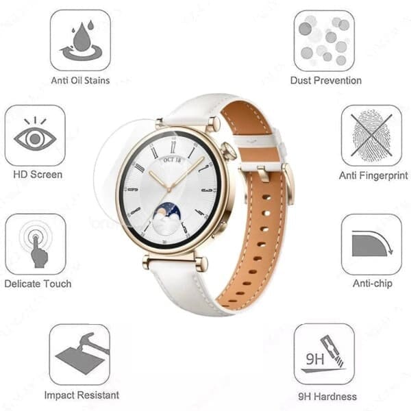 Huawei GT4 (41mm) - Hydrogel Screen Protectors (Pack of 6)