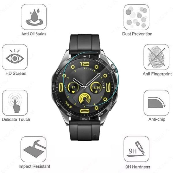 Huawei GT4 (46mm) - Screen Protectors (Pack of 2)