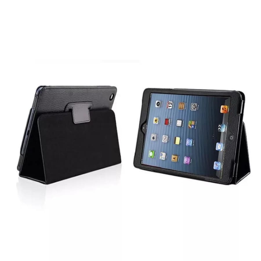 Full-Body Cover for iPad 2, iPad 3, iPad 4 - 9.7” (Black Synthetic)