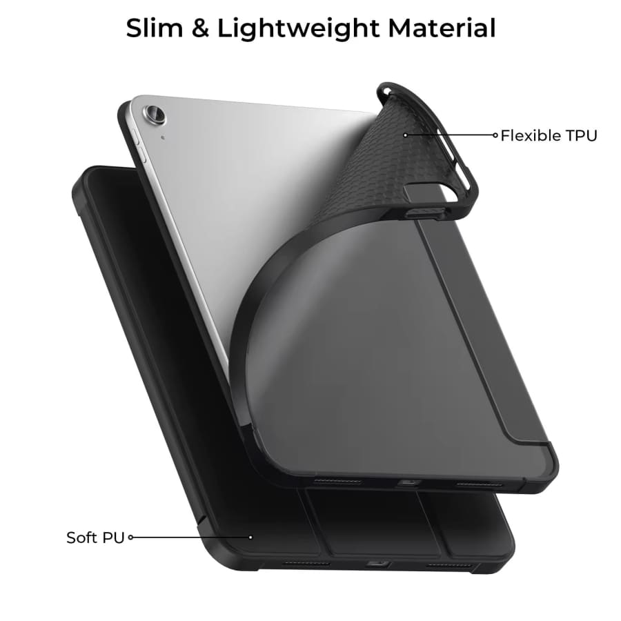 iPad Cover for (A16) 11” (2025) / iPad 10th Gen 10.9” (2022) (Black)