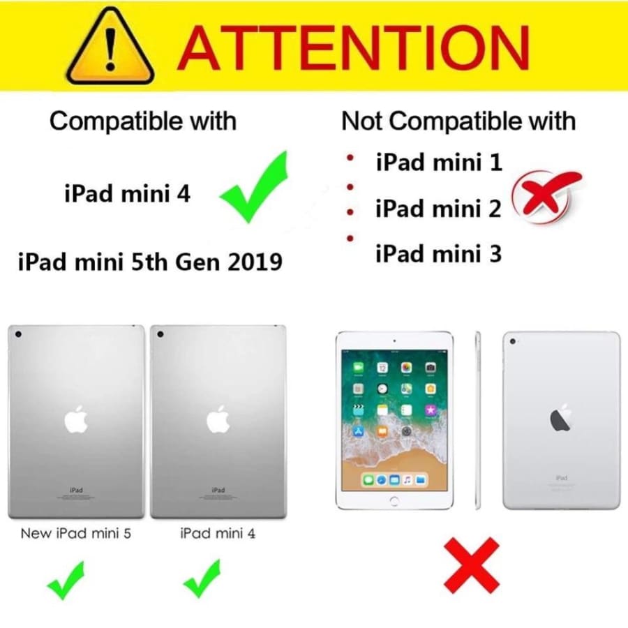 Silicone Cover for iPad mini (4 & 5th gen) (Black)