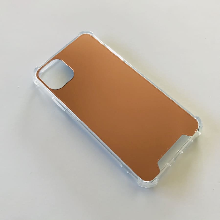Silicone Case for iPhone 11 Pro Max (Gold Mirror)