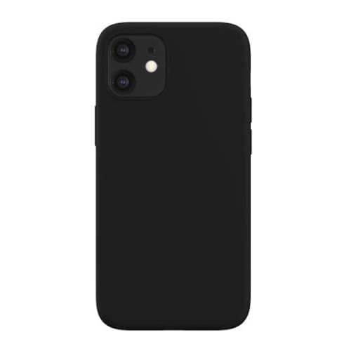 Silicone Case for iPhone 12 Mini (5.4”) (Black)
