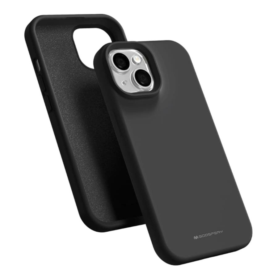 Goospery Case for iPhone 15 (6.1”) (Black)