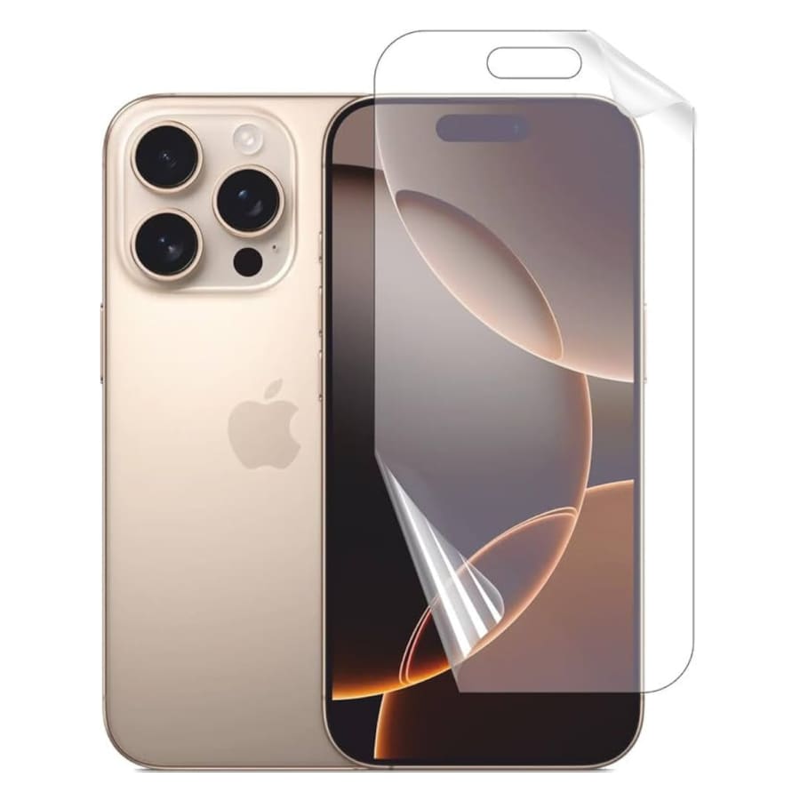 Hydrogel Screen Protectors for iPhone 16 Pro (6.1”) (Pack of 2)