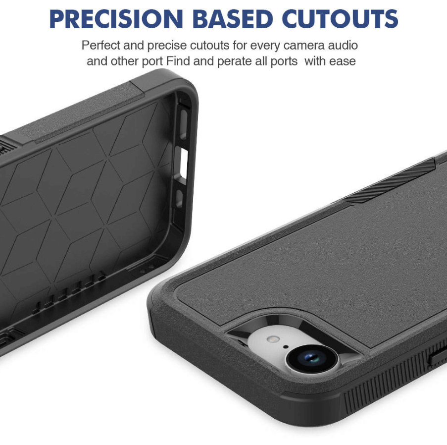 iPhone 16e Dual Layer Armor Hard Case