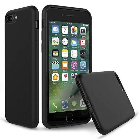 Silicone Case for iPhone 7 Plus / 8 Plus (Black)