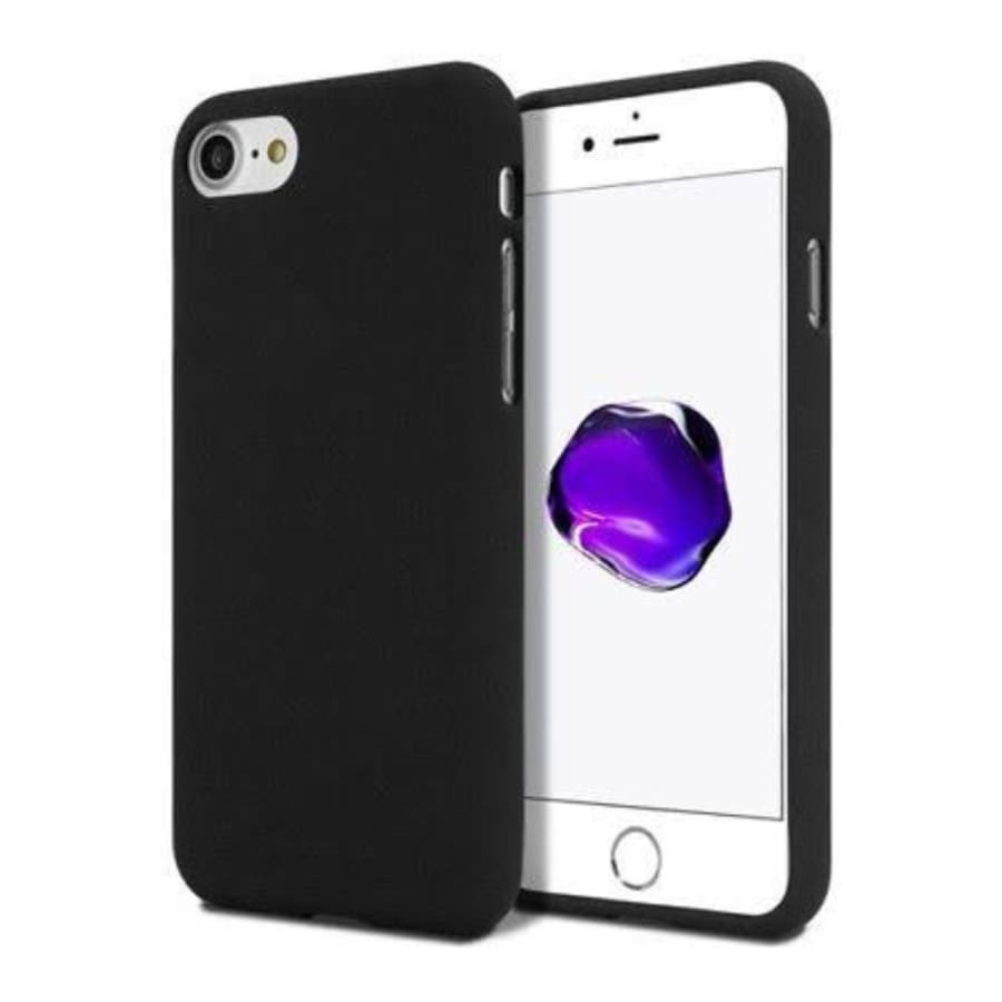 Case for iPhone SE (3rd / 2nd Gen) (Goospery Black)