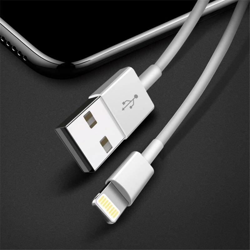 Charger Cable for iPhone/iPad 1m (White)