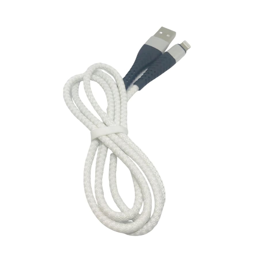 Charger Cable for iPhone/iPad 1m (Black & White)