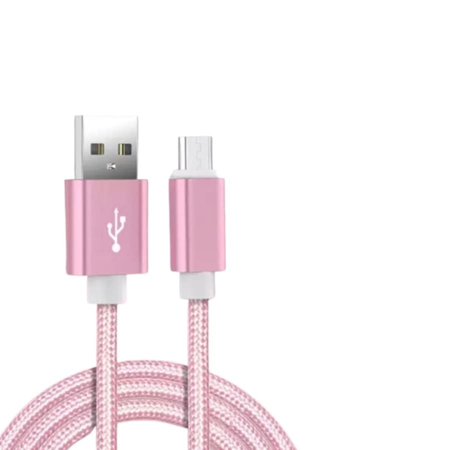 Charger Cable for iPhone/iPad - 1m (Pink)